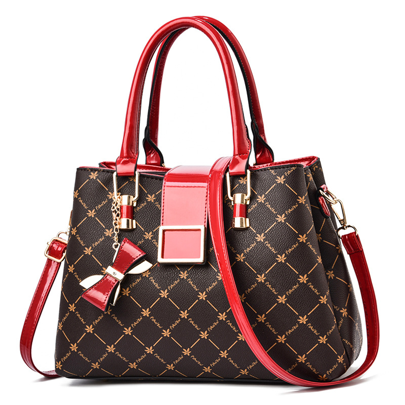 Premium Women’s Monogram Handbag – Elegant Floral Pattern Satchel & Shoulder Bag Prime 125 - Image 5